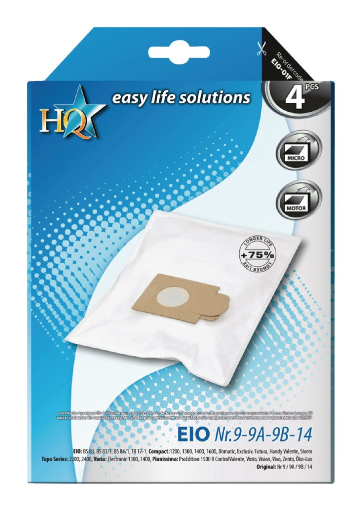 HQ HQ W7-50501 HQF Støvsugerpose EIO KALORIK FUTURA VISION