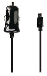 Valueline VLMB60890B10 Micro-USB car charger Micro USB Male-12V car connection 1.00 m Black 2.1A