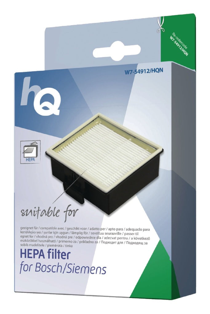 HQ W7-54912-N Filtro HEPA activo Bosch Siemens