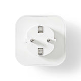 Nedis wifip130fwt wi-fi smart plug schuko type f 10 a