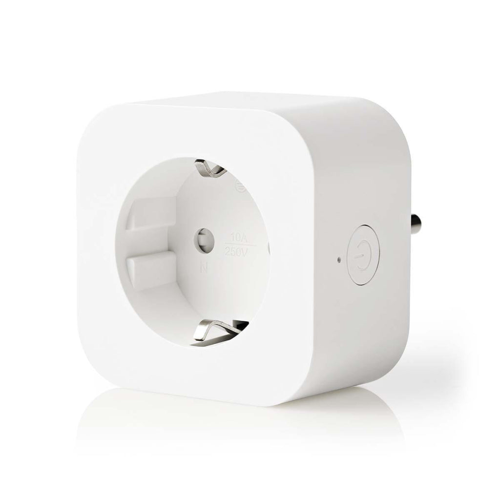 Nedis wifip130fwt wi-fi smart plug schuko type f 10 a