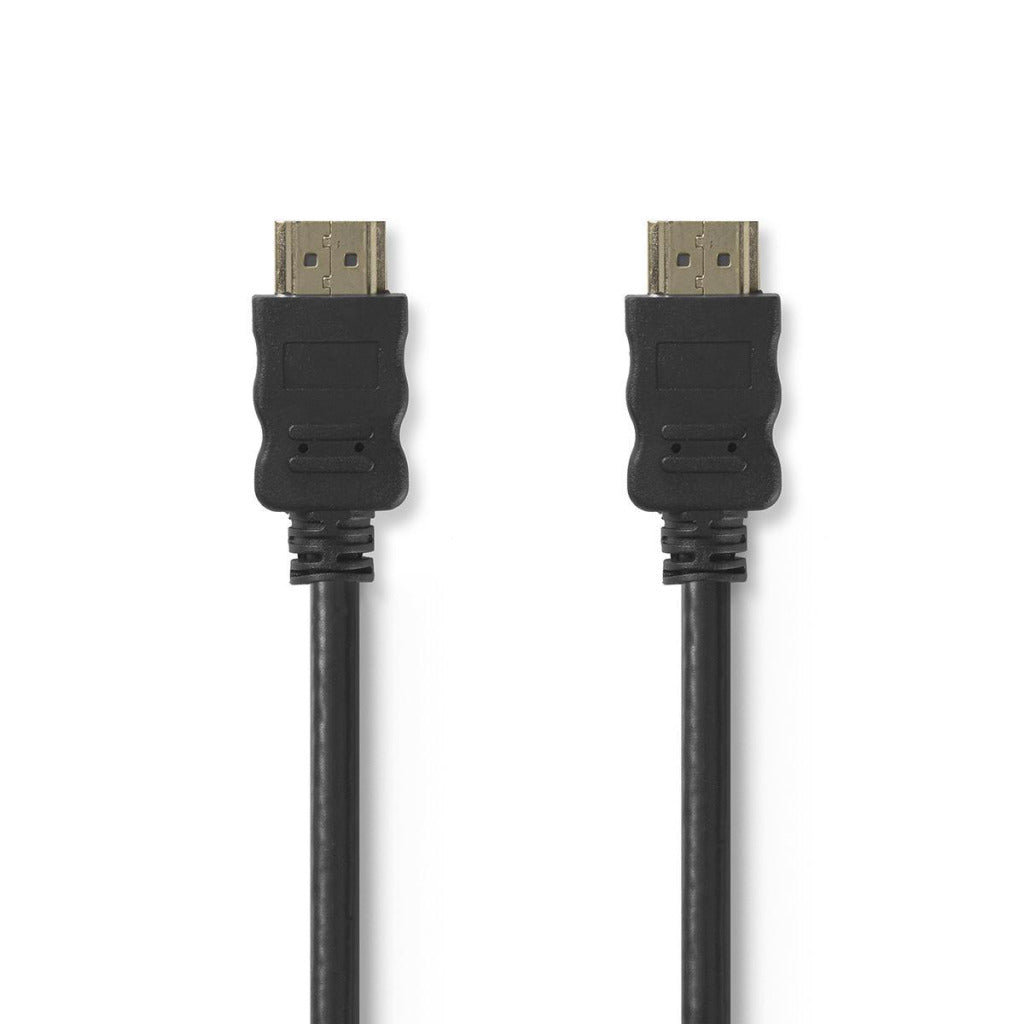 Nedis CVGT34000BK20 High Speed ​​HDMI cable with Ethernet HDMI connector-HDMI connector 2.0 m Black