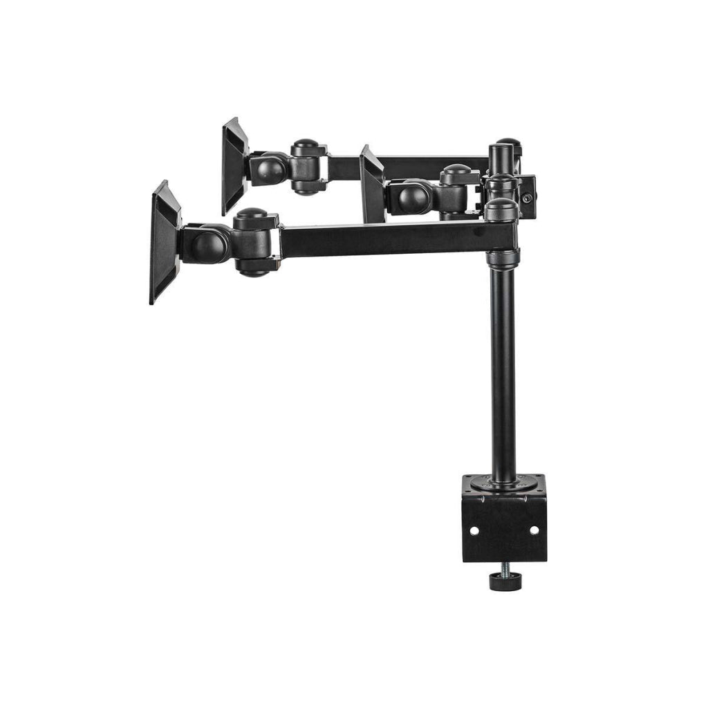 Nedis ERGOTMM100BK Bracket monitor ergonomico Tre bracci monitor e nero