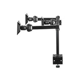 Nedis ERGOTMM100BK Bracket monitor ergonomico Tre bracci monitor e nero