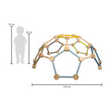 Malá noha - dřevěné dobrodružství Klimrek Geodome