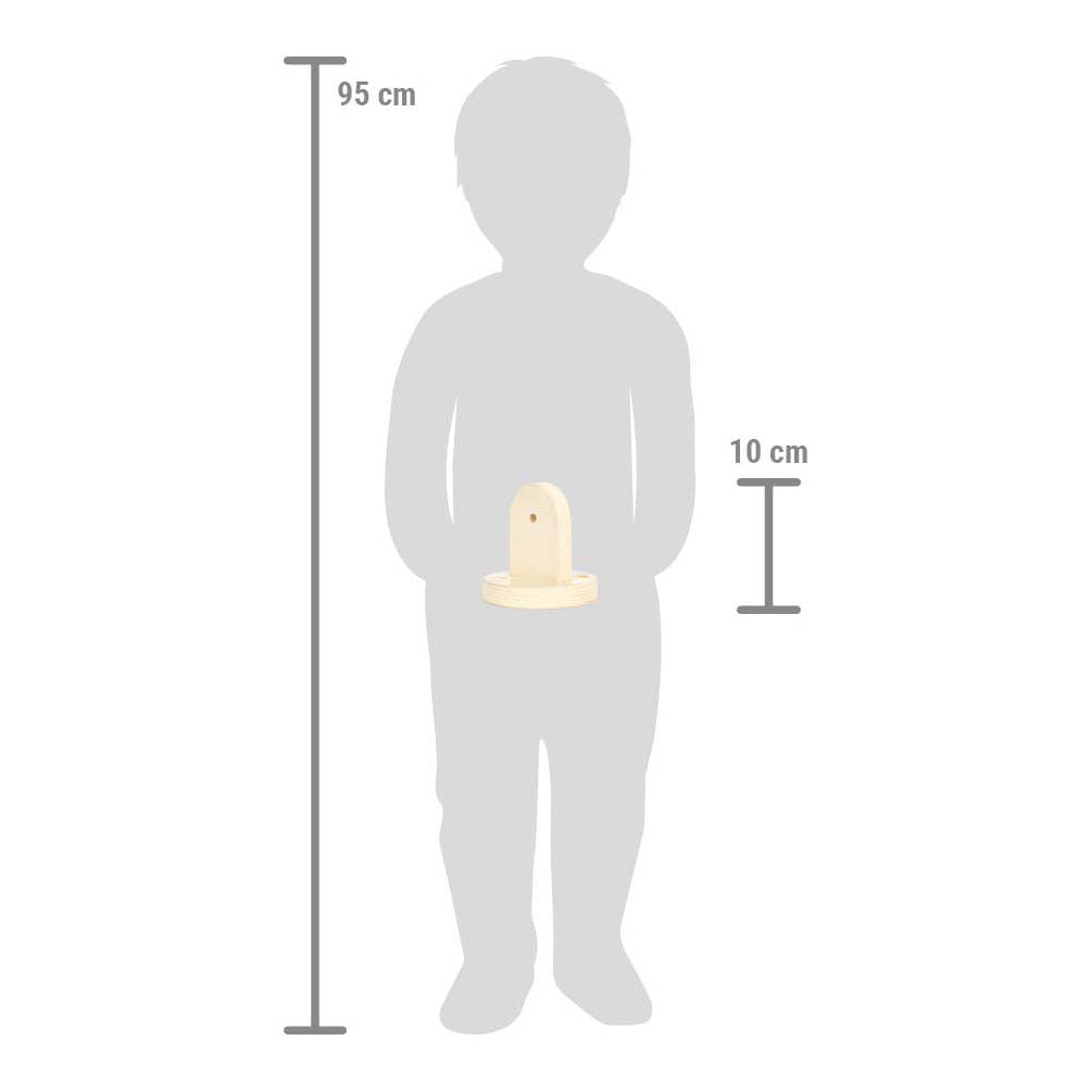 Klenge Fouss - Support Wand Rack fir Klimrek Aventure, Set vu 4