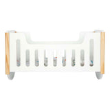 Knus small foot - houten poppenbed wit little button