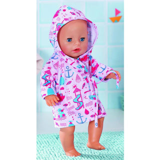 Stworzenie zapf urodzone w kąpieli Bath Bathrobe Doll Badras
