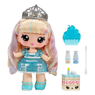 MGA Entertainment Yummiland Lipgloss Pop z hišnim ljubljenčkom - Callie Birthday Cake