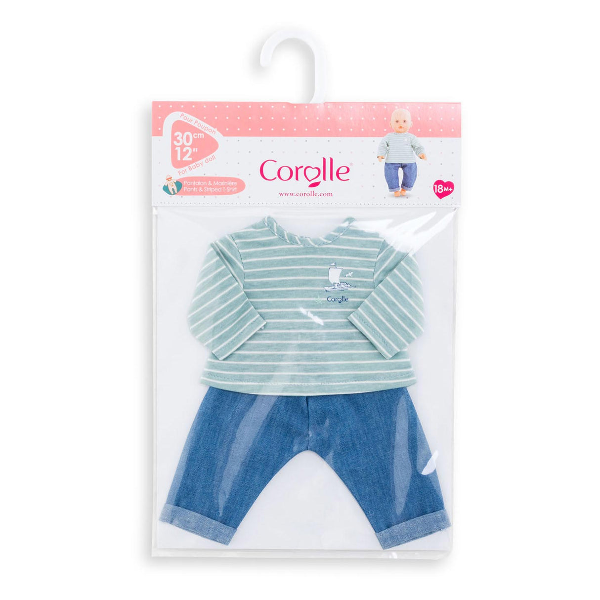 COROLLE MON PREMIER POUPON - Dolls Hlače s srajco, 30 cm