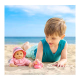 Corolle Badpop Coralie med gummiand - blomstrer, 30 cm