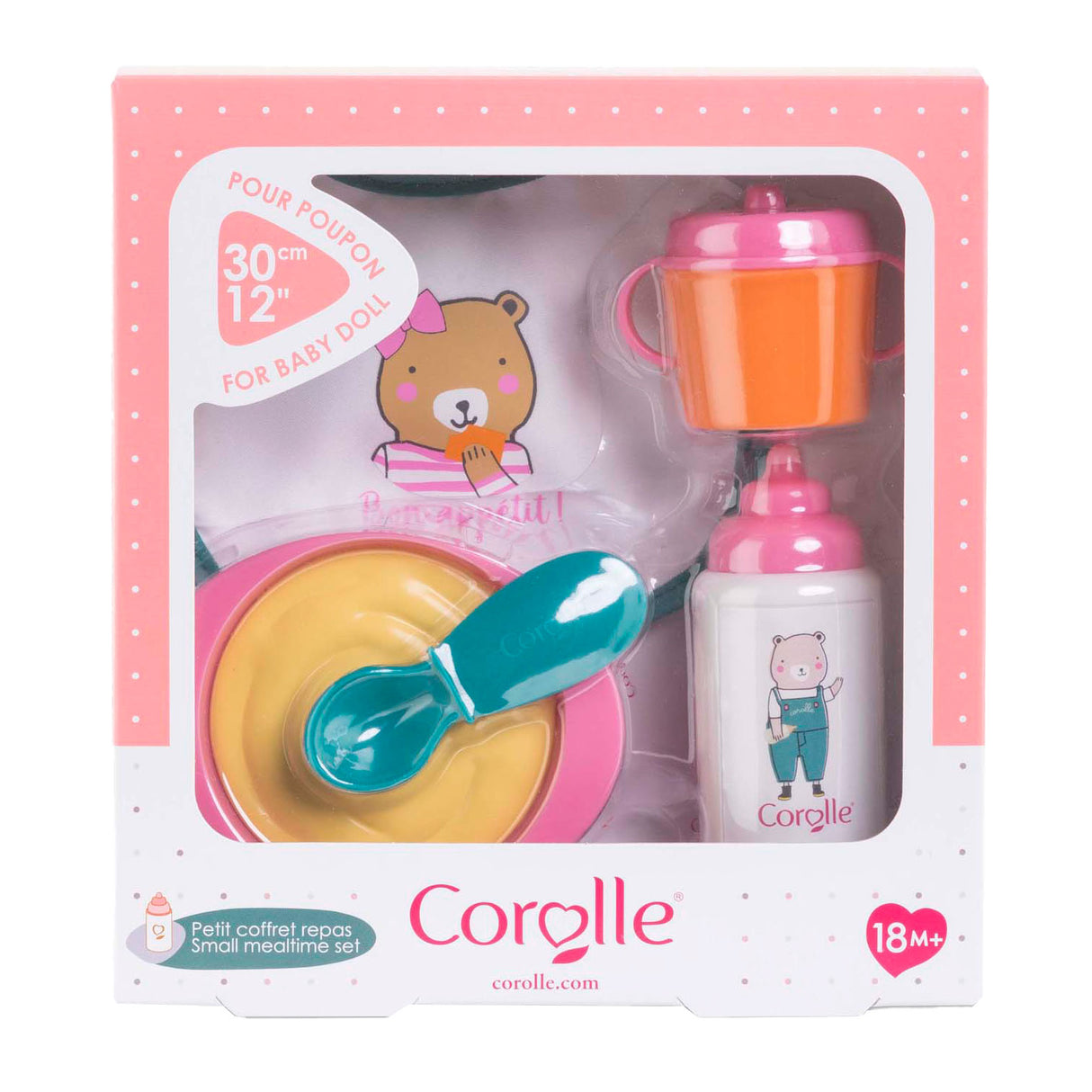 Corolle lite måltid sett for babydukke