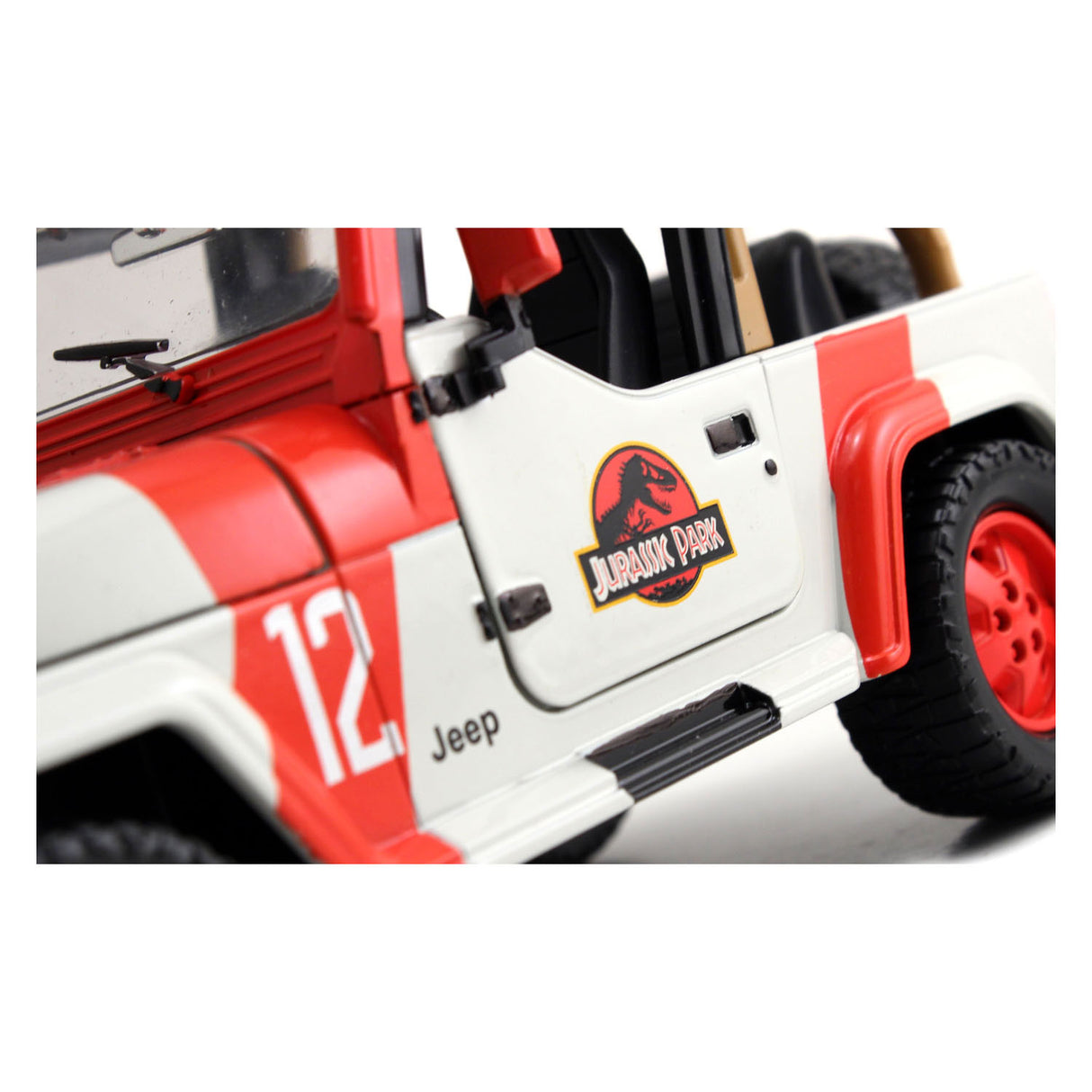 Jada Toys Jada Die obsazení Jurassic World 1992 Jeep Wrangler 1:24