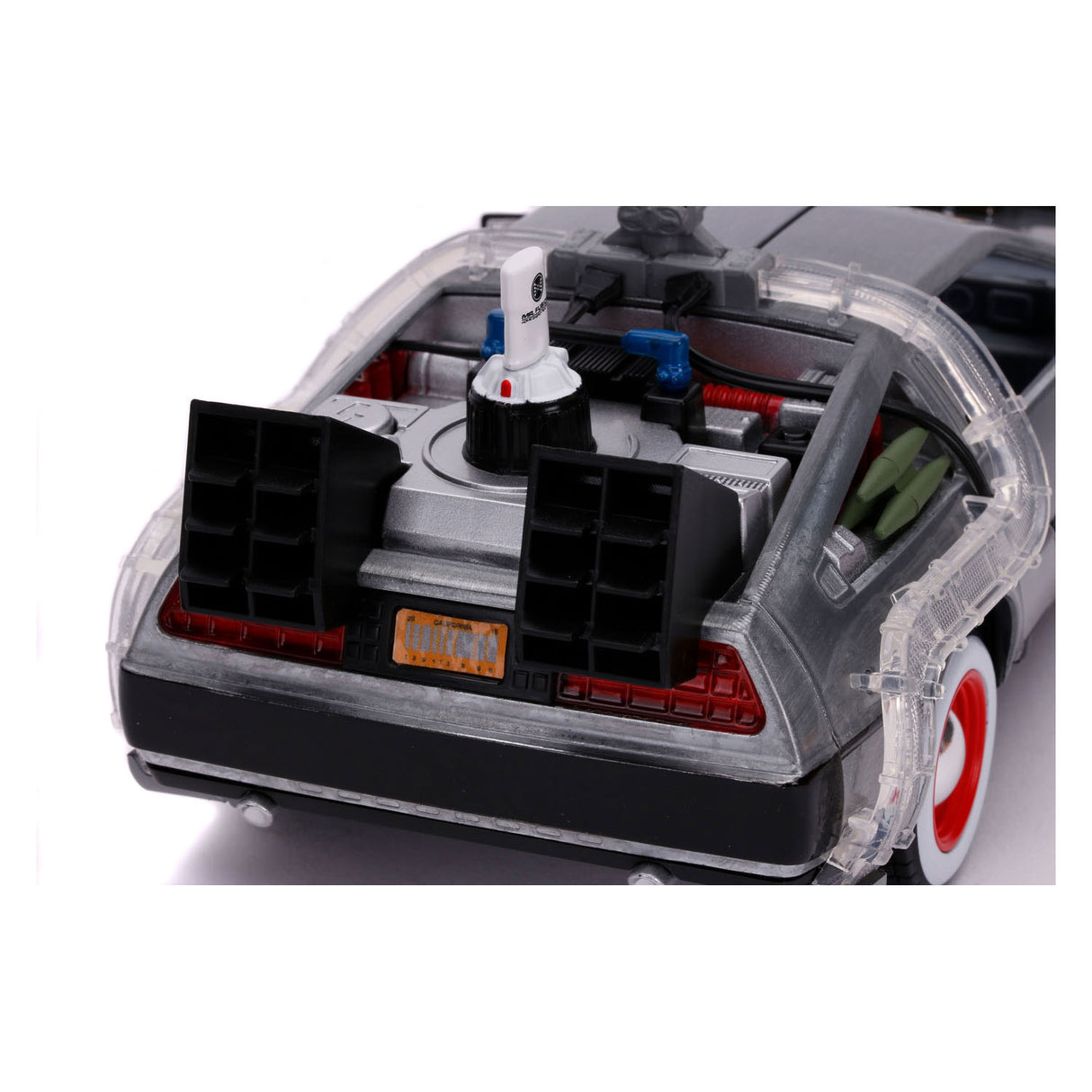 Jada toys jada die-cast time machine (back to the future 3) 1:24