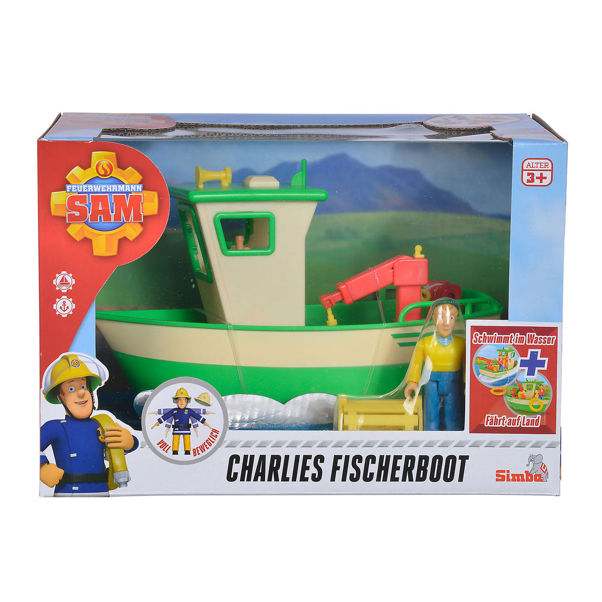 Hasičská rybářská loď hasiče Sam Charlie