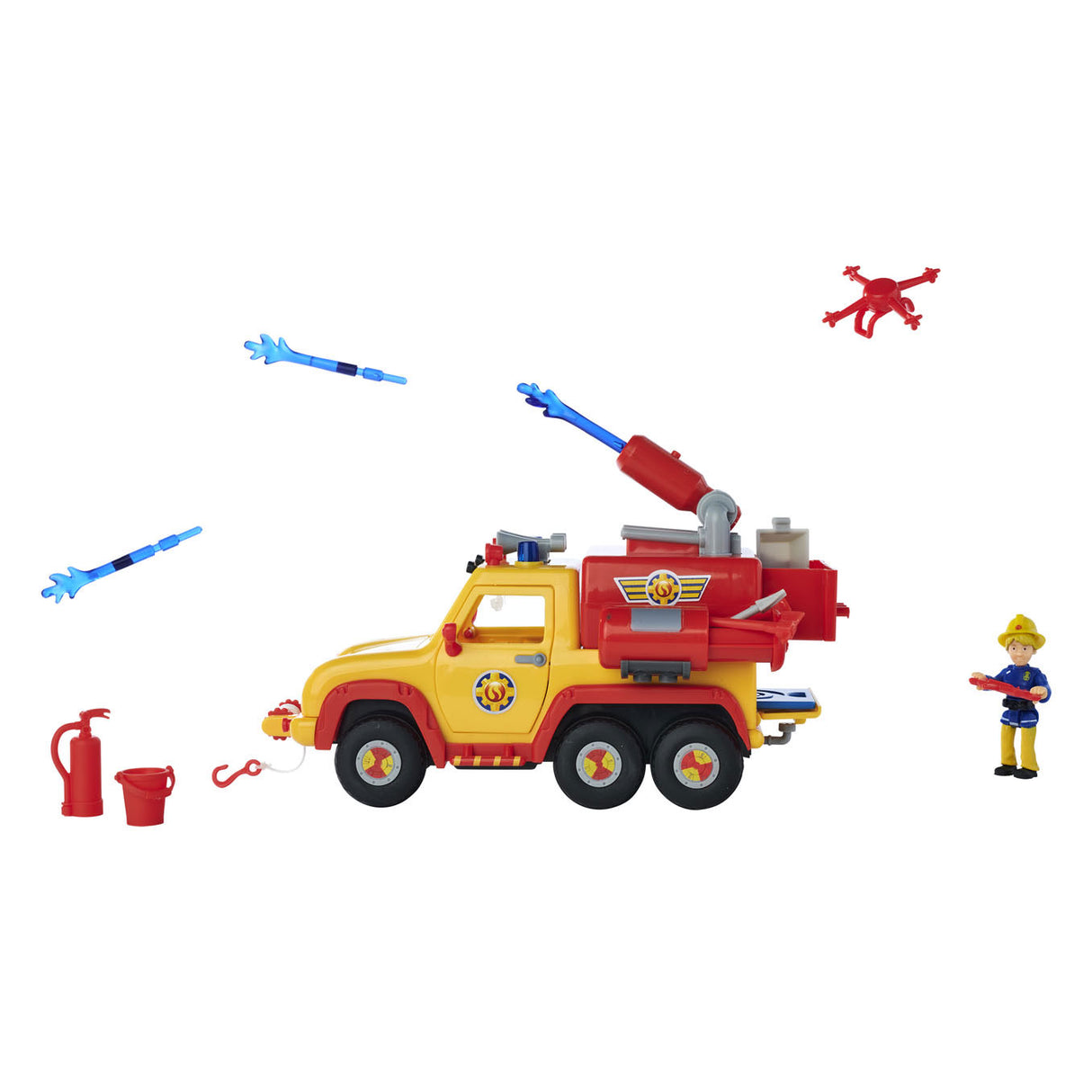 Simba Fireman Sam Firefighter Venus 2.0 with figure
