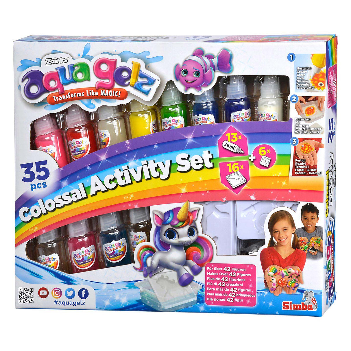 Aqua Gelz Colossal Activity Set, 35DLG.