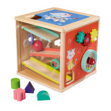 Eichhorn Houten Activity Box med former
