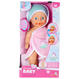 Nyfödd baby badpop måste ta ett bad