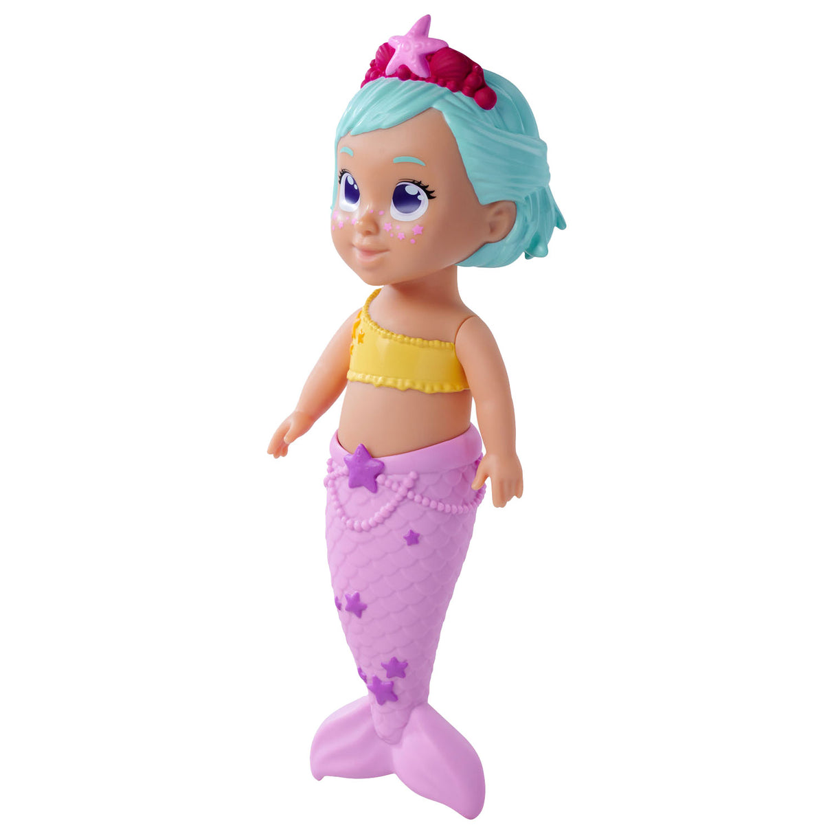 Nyfödd baby sjöjungfru badpop