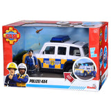 Auto della polizia di Sam pompiere con figura di gioco