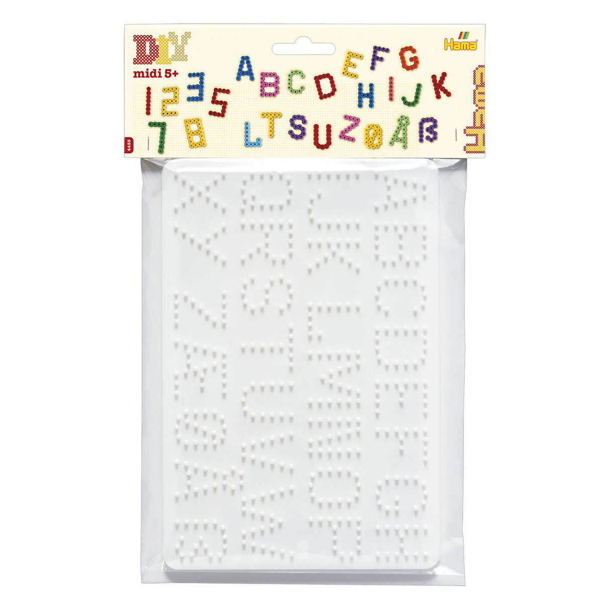 Hama iron bead plates - Letters and numbers
