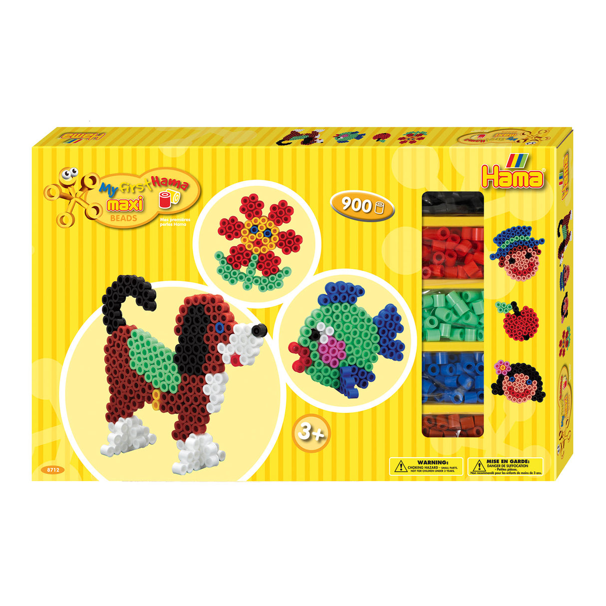 HAMA TOZODNÁ PEACE SET MAXI - žlutá, 900st.