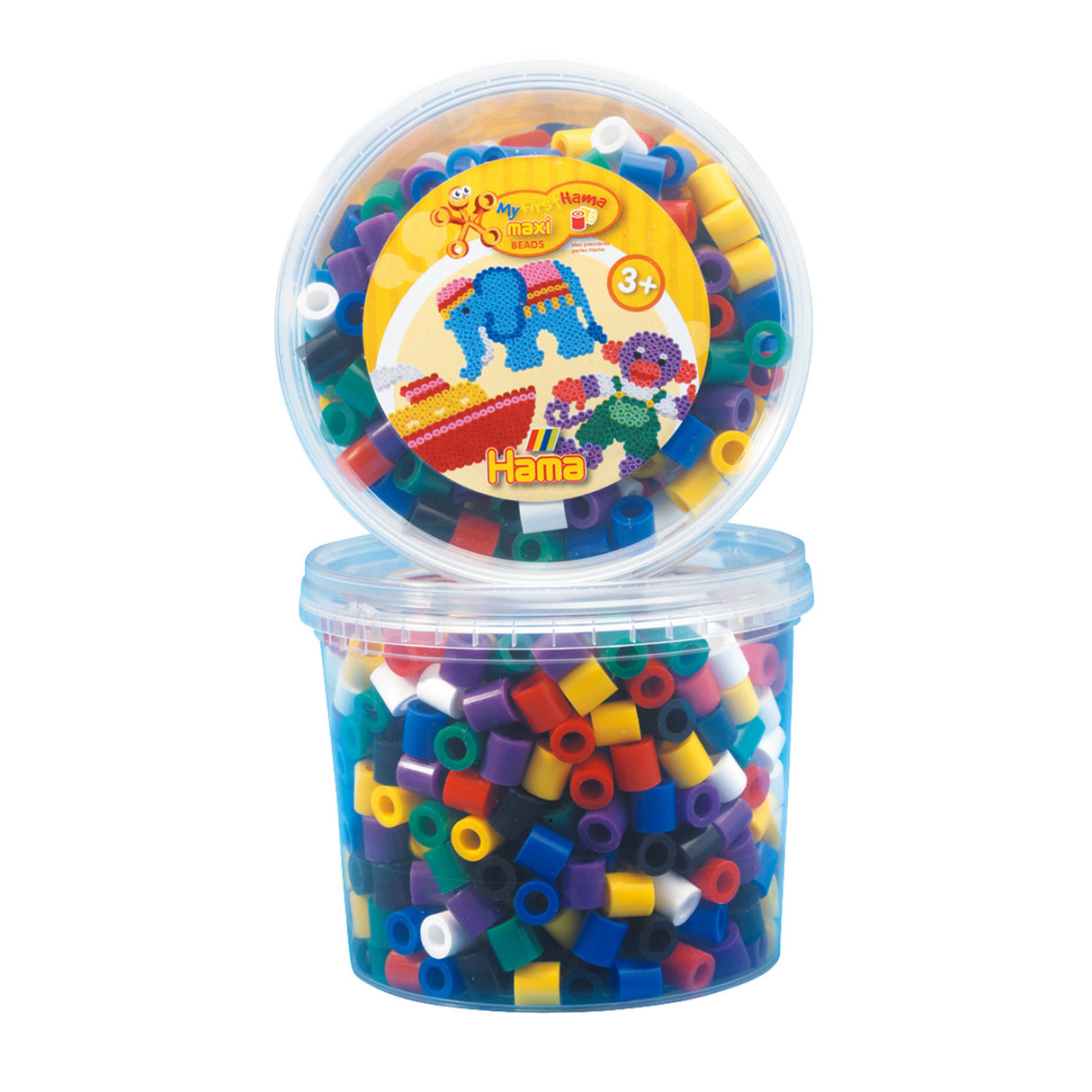 Hama Iron Beads Maxi in Bak - Mix Standard (00), 600st.