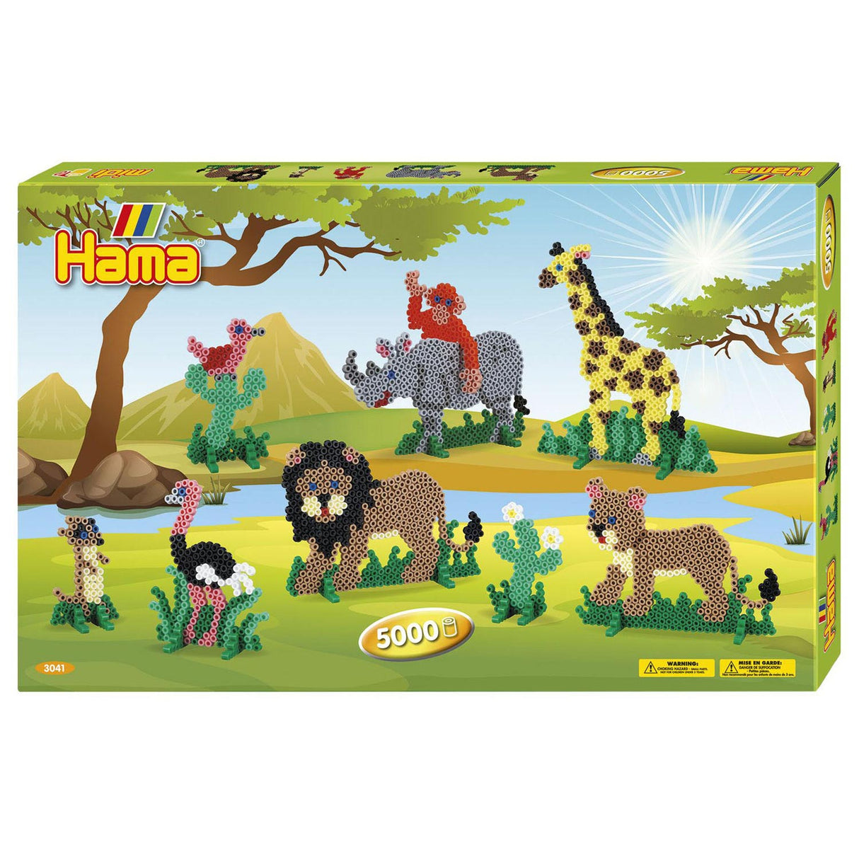 HAMA INTERNING Perles Set - Safari, 5000st.