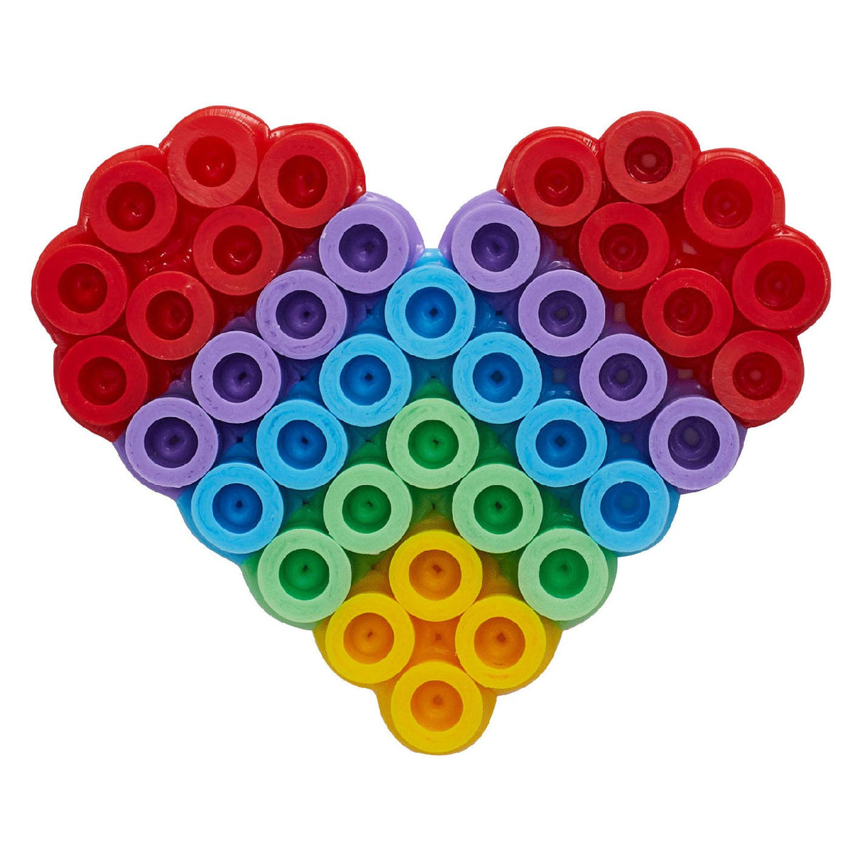 Hama ironing bead set maxi - square and heart, 400st.