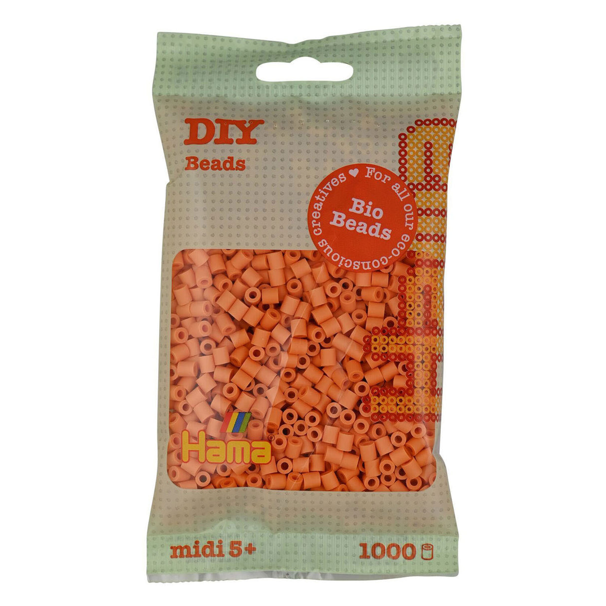 Hama -Bio -Bügelperlen - Lichtaprikose (105), 1000st.