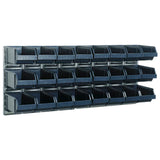 Raaco Warehouse Boxen 2 Mauerpannelen mat 24 Strahlen 1812288