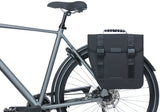 Basil Tour Left - Single bicycle bag, black, 14l