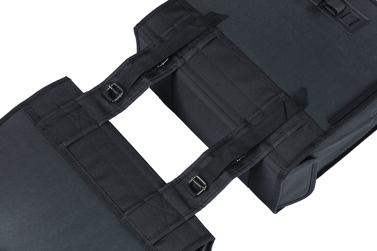Basil Tour Double Biccle Bag Black 35L