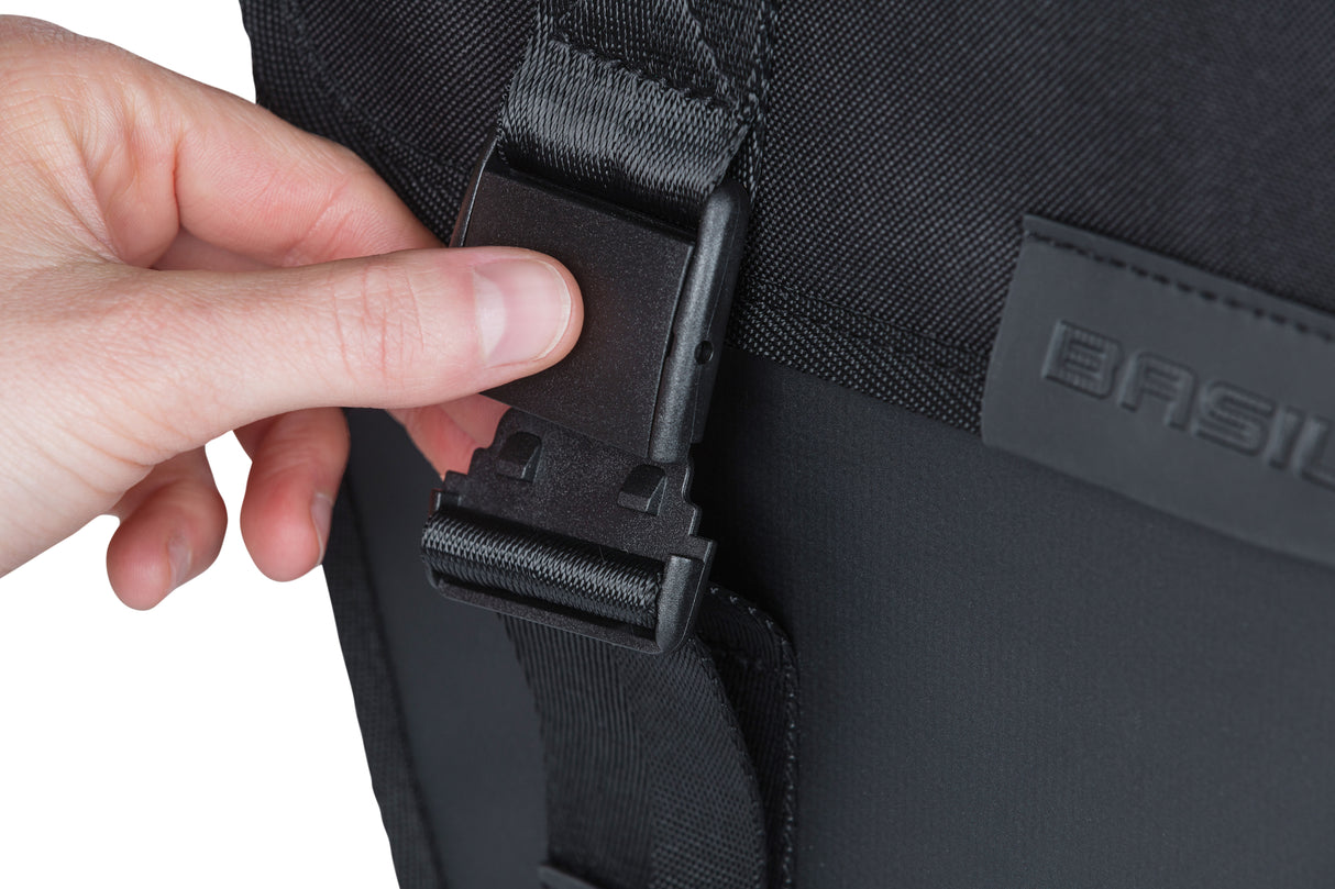 Basil Tour Double Bicycle Bag 35L Black