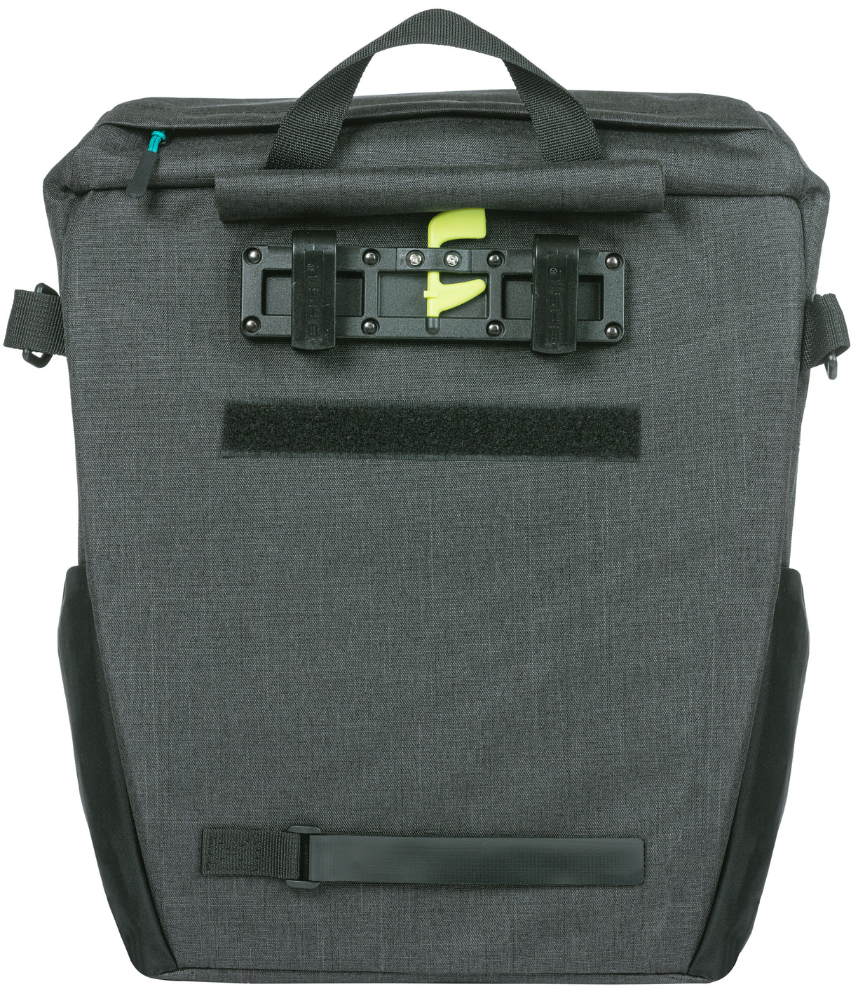 Basil Discovery 365D Single Bicycle Bag L - Sporty, let enkelt cykelpose - 20L - Sort nærkamp