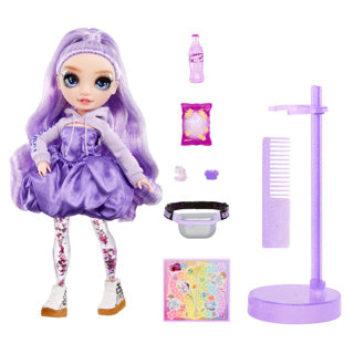 MGA Entertainment Rainbow High Sparkle Shine Fashion Pop - Viola