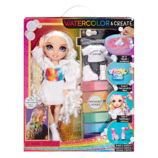 MGA Entertainment Rainbow High WaterColor Create -ModePop - vijolične oči