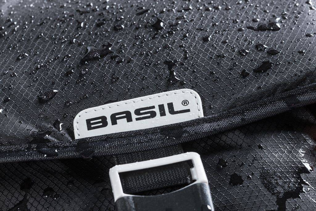 Basil Daypack Nordlicht - Waterproof bicycle quit for e -bikes