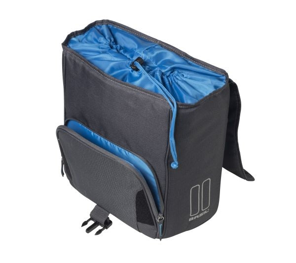 Basil Sport Commater Bag - šedý tašk na kole