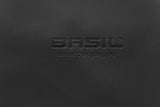 Basil Soho Nordlicht Fahrrad Rucksack - Schwarzer moderner Rucksack mit LED