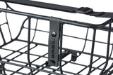 Basil Portland - Bicycle basket - First - Matt Black