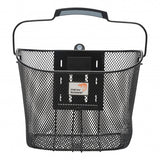 Bicycle basket Tuscany SmartLock for 19 liters of black