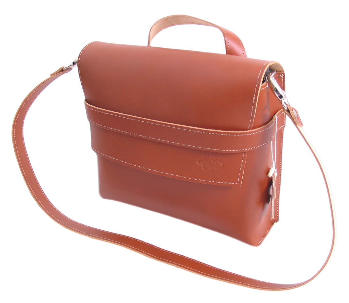 Monte Grappa Bicycle Borsa in pelle 7,5 litri 30 x 10 x 25 cm brandy