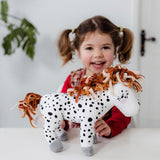 Bambolino Toys Hug Plush Fien og Teun Stip de Pony, 25 cm