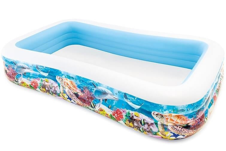 Intex large inflatable swimming pool Tropical Reef