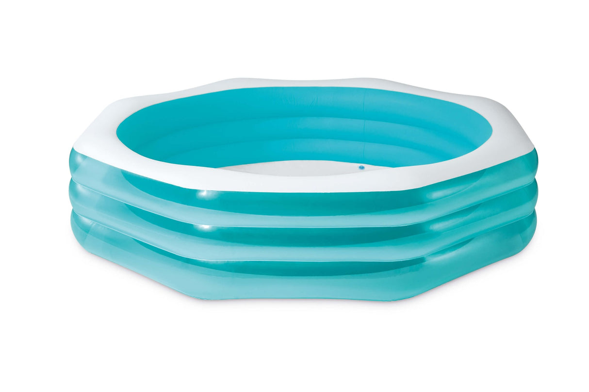 Intex opblaasbaar zwembad octagon - family pool