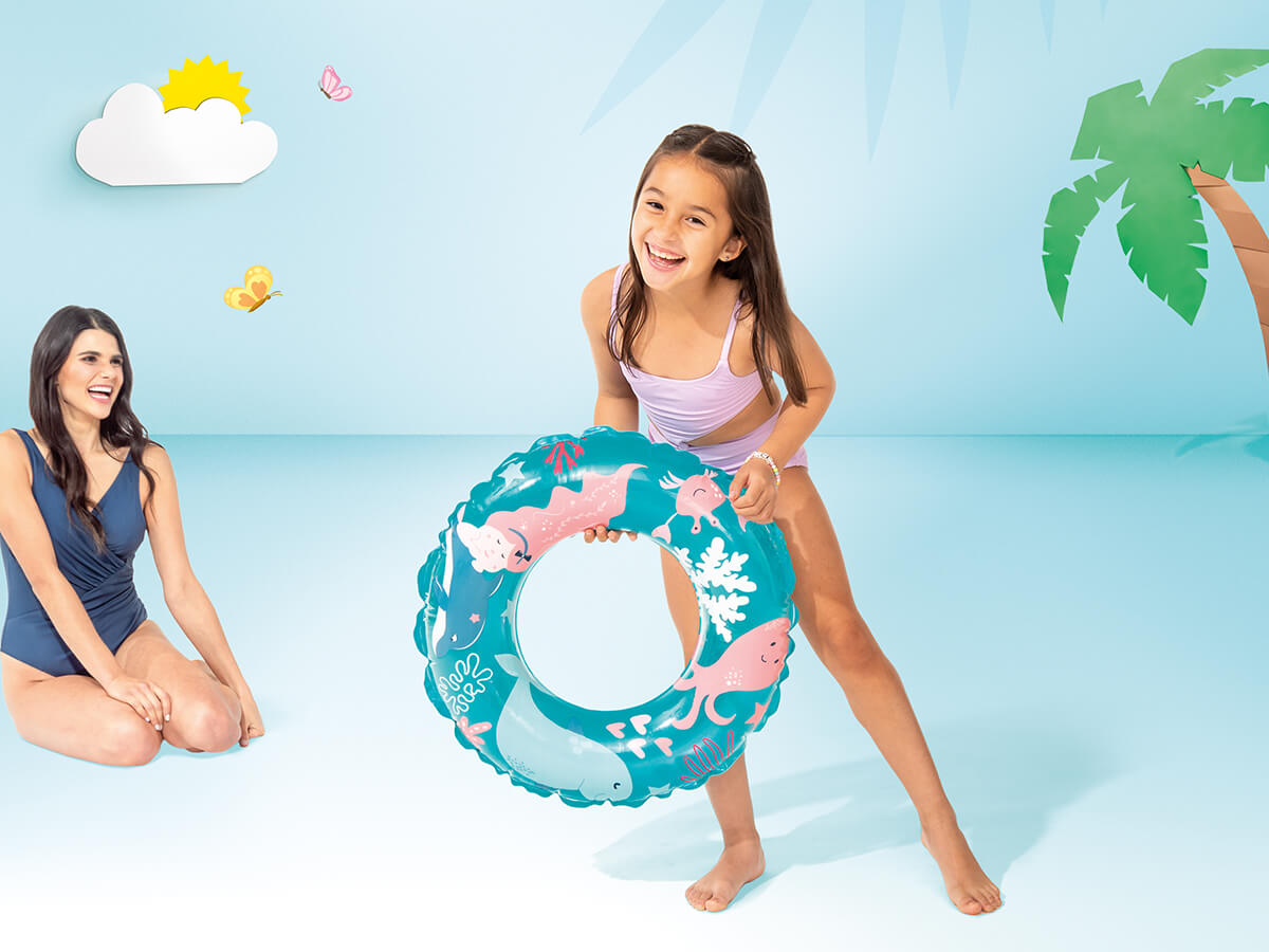 Intex zwemband junior-turquoise