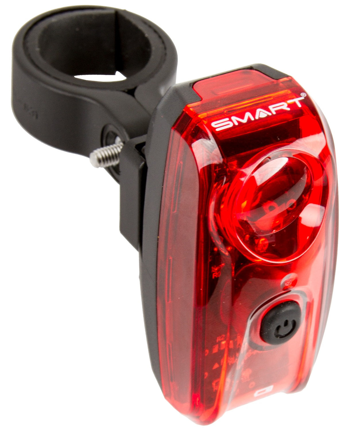 Smart trail rear light battery 2x AAA LED level indicator on map