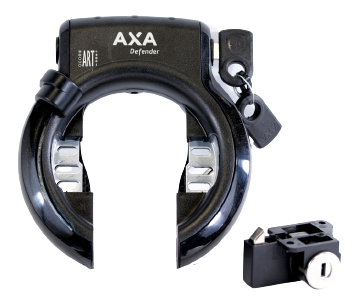 Axa Defender Slot avec Shimano Steps Battery Slot Black